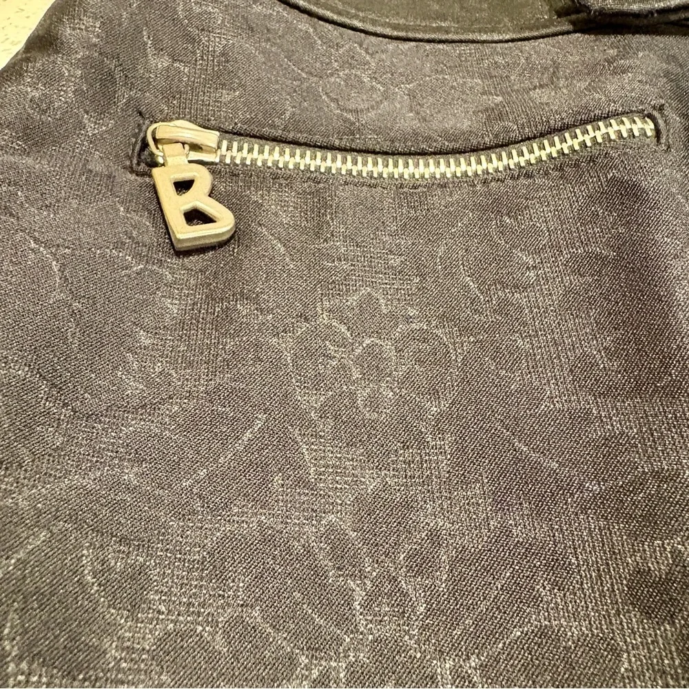 Bogner Wool Blend Black Jacquard Stirrup Ski Pant Size 14 - Picture 3 of 9